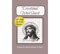 Devotional Word Search Puzzle Book: Word Searches with Easy to Read Print about Devotion, Christianity, The Bible and More | 6x9 inches, 110 pages | 50+ Puzzles ... Gift