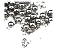 DeVow 1/2/5 billes en acier inoxydable 440C de qualité G5, diamètre 10 à 60 mm, haute précision, haute ténacité, roulement lisse et massif.(2 Pcs,23.8125mm)