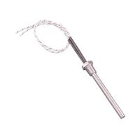 DeVow Cartouche chauffante filetée DN8/12,8 mm, 220 V, élément chauffant tubulaire électrique SUS304, 200 W/300 W/400 W/500 W/600 W(500w 6x250mm)