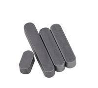 DeVow Clé plate M7 en acier au carbone de type A for arbre d'entraînement, clé à tête ronde parallèle(M7x7x16 40pcs)