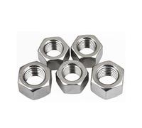 DeVow Écrou à filetage fin à gauche M8 M12 M14 M16 M20 M22 M24 M30 M33 Écrou hexagonal à dents inversées en acier inoxydable 304 à capuchon à vis(M14x1.5 2pcs)