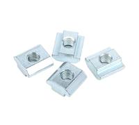 DeVow Écrou coulissant en T, 500 pièces, 20-M3/M4/M5/M6, for rail, for connecteur de fixation profilé aluminium série 2020(20-M5 (500pcs))