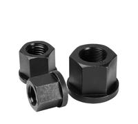 DeVow Écrous hexagonaux à bride en acier au carbone de grade 10.9, 45#, M8, M10, M12, M14, M16, M18, M20, M22, M24, M27, M30, M36, avec écrous de serrage(M8 5PCS)