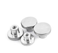 DeVow Écrous moletés à tête haute en acier inoxydable 304, à serrage manuel, DIN 466, M2, M2.5, M3, M4, M5, M6, M8, M10(M8x20x30mm 2pcs)