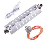 DeVow Ensemble de capteur de température de thermostat de chauffage de dégivrage de réfrigérateur WR51X10055 WR55X10025 WR50X10068