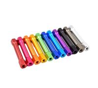 DeVow Entretoises en aluminium M3 M3 * 10/15/20/25/28/30/35/37/40mm, 10 pièces, pilier hexagonal en, entretoise de pilier(Gold,M3x20)