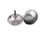 DeVow Ferrures de meubles, clous décoratifs for tapisserie, clous for bijoux, boîte en bois, punaise, clou de porte, 11/16/19/25/30/40 mm(Silver,40mm-3pcs)