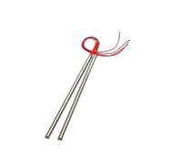 DeVow Lot de 2 cartouches chauffantes tubulaires 16 mm 320-360 mm 201SUS 110 V/220 V/380 V, élément chauffant électrique 1 200 W/1 300 W/1 400 W(380V,1400W 16x350mm(DxL))