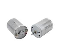 DeVow Moteur CC RK-370CA-18260 Mini RK-370 6V/9V/12V 7300 TR/Min 24 mm à balais métalliques for Pompe à air de Bricolage et maquettes de Jouets(Model B_12V)