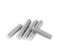 DeVow Tige filetée complète M2 M2.5 M3 M4 M5 M6, tiges filetées entièrement métriques, vis de barre d'arbre, boulon en acier inoxydable 304, longueur de goujon = 16-500mm(M5x30 (10pcs))