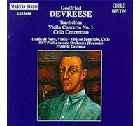 Devreese Godfried : Tomblene - Concerto Pour Violon - Concertino Pour Violoncelle