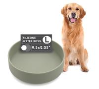 Devrions-nous y aller? Le plat parfait - Bol d'eau durable pour chiens - pas de d versement - moins de d sordre d'eau non-tuppable et de nourritu