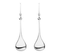 Dew Boucles d'oreilles en forme de larme allongée en argent sterling 6536HP, Argent sterling, sans pierre, sans perle