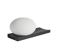 Woud Dew Table/Applique Murale Blanc/ Frêne Peint Noir