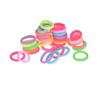 DEWADE Bandeaux pour filles mode 20 pièces/lot grande taille couleur bonbon élastique queue de cheval titulaires filles femmes bandes en caoutchouc cravate bandeau pour filles