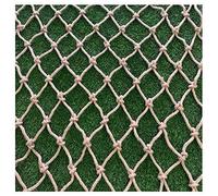 DEWADE Filets De Décorations De Corde De Chanvre, Corde Jute Tissage Net De Chanvre Non Glissé Net d'escalade Netting Décoratif, Taille Multiple(1x8m)