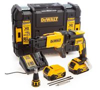 Dewalt 18V Brushless Visseuse À Plaques De Plâtre 2 X 5.0Ah Batteries DCF620P2K