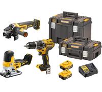 Dewalt 18V Combo Kit Dck329P2T (Dcd796+Dcg405+Dcs335) 2X5.0Ah