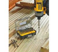 Jeu d'embouts DeWALT IMPACT TORSION avec support magnétique (32 pièces) DT70523T