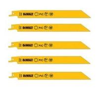 Dewalt 5 lames de scies sabres bi-métal 152 mm - réf. dt2359 G
