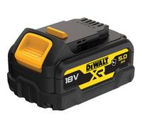 Batterie rechargeable DEWALT 18 V XR Li-Ion 5,0 Ah avec couvercle de protection pour automobile DCB184G