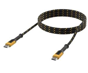 DEWALT Câble tressé pour USB-C, 1,2 m.