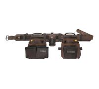 DEWALT Ceinture à outils en cuir Pro 18 poches