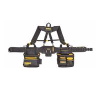 DEWALT Ceinture Porte-Outils, avec Bretelles réglables, 25 Poches, Noir et Jaune (DWST540602)