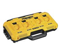 DEWALT Chargeur Rapide Quadruple Pour Batteries XR DCB104-QW
