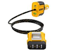 DEWALT Chargeur USB PD 5PRT Mobile 72W 141 0475 DW2 Unisexe, Jaune, Taille Unique