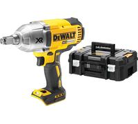 DeWALT Clé à choc sans fil DCF899HNT-XJ 1/2 pouce 18V 950 Nm - sans balais, version de base - couple très élevé pour les travaux de vissage lourds