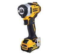 DeWALT Clé à choc sans fil DCF901P2-QW 1/2 pouce 12V incl. 2x 5Ah batteries, chargeur rapide, TSTAK-Box II