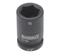 DEWALT Clé à douille DEWALT courte 16mm 1/2 résistante aux chocs Quantité:1