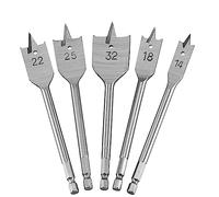 DeWalt – Coffret mèches plates pour bois DT4798-QZ 14–32 mm 5 pièces