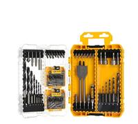 DEWALT - Coffret de 100 accessoires pour perceuse-visseuse, set d'embouts et de forets, DT70785-QZ