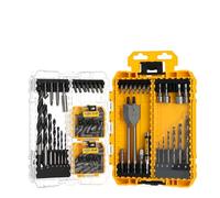 DEWALT - Coffret de 100 embouts pour perceuse-visseuse, coffret d'accessoires compatible TOUGHCASE, DT70784-QZ