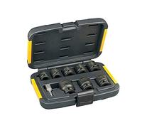 DEWALT Coffret de 9 douilles à chocs DT7507-QZ – Pour visseuses et boulonneuses 1/2"