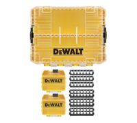 DEWALT Coffret moyen DEWALT TOUGHCASE™ y compris boîtes de déversement et supports pour embouts de vissage 25mm et 57mm, vide à recharger DT70803-QZ Quantité:1