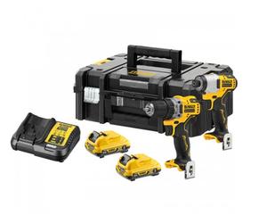 DeWALT Combo ensemble d'outils à batterie 12V DCK2110L2T