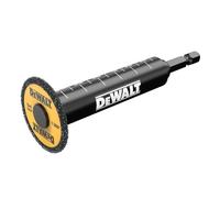 DEWALT Coupe-tube intérieur PVC grain diamant Impact Ready, DT20563-QZ | Impact Ready avec bord diamant, queue hexagonale 1/4 po et jauge de profondeur pour coupes rapides et d’équerre.
