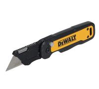 DeWalt Couteau utilitaire pliant DWHT10991-0 – lame trapézoïdale, poignée métal, clip de poche