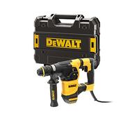 DeWalt D25334K-QS Perforateur burineur SDS-plus 950W - 3,5J - 30mm - Mandrin à changement rapide - coffret TSTAK, Noir/Jaune