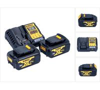 DeWalt DCB 1104 M2 kit de démarrage 12 V / 18 V 2x batterie 4,0 Ah + chargeur DCB 1104