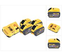 DeWalt DCB 118 Y4 Kit de démarrage sans fil 18 V / 54 V 4x XR FLEXVOLT batterie 12 Ah + chargeur
