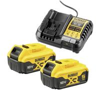 DEWALT DCB1104P2-QW DCB1104P2 Batterie pour outil 18 V 5 Ah Li-Ion
