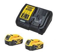 Starter-Kit 18V (2x5,0 Ah) avec chargeur (DCB115) - DEWALT DCB115P2
