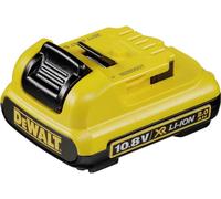 DeWALT DCB127 Batterie de rechange 10,8 V / 2,0 Ah - Li-Ion XR à glissière, batterie amovible avec protection contre la surcharge et la surchauffe