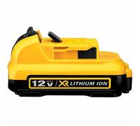 Dewalt DCB127 Batterie Lithium-ION Rechargeable 12 V - Batterie Rechargeable (Lithium-ION ION, 12 V, Noir, Jaune