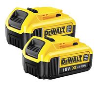 DeWalt DCB182X2 Lot de 2 batteries Li-Ion XR 18 V 2 x 4,0 Ah