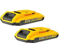 Dewalt DCB183 Lot de 2 batteries XR 18 V 2,0 Ah pour DCD785, DCD985, DCF885, Dcs391, Dcs331